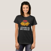 T-shirt J'Aime Vraiment Les Chips Et La Salsa Ok Tortilla  (Devant entier)