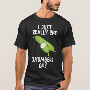 T-shirt J'Aime Vraiment Les Concombres Ok