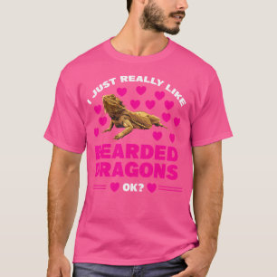 T-shirt J'Aime Vraiment Les Dragons Portés Par Les Dragons
