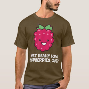 T-shirt J'Aime Vraiment Les Framboises, Les Framboises Fru
