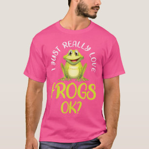 T-shirt J'Aime Vraiment Les Grenouilles Ok La Grenouille D