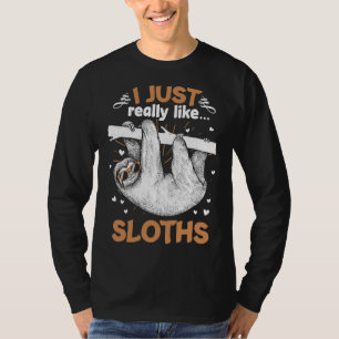 T-shirt J'Aime Vraiment Les Machines À Sous Drôle Animal L