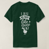 T-shirt J'Aime Vraiment Les Oies Bon Propriétaire Oie Anim (Design devant)