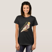 T-shirt J'Aime Vraiment Les Oiseaux Parrot Cockatoo Budger (Devant entier)