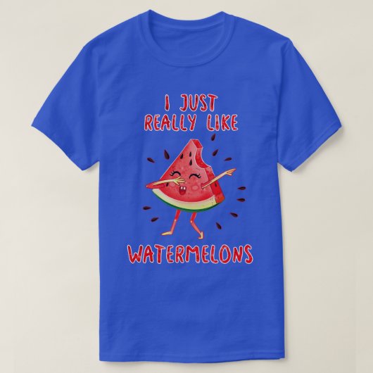 T-shirt J'Aime Vraiment Les Pastèques (Design devant)