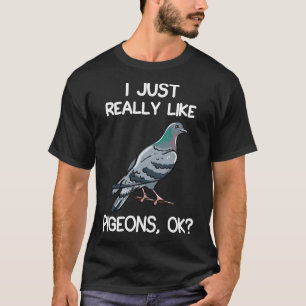 T-shirt J'Aime Vraiment Les Pigeons 1