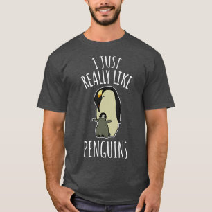 T-shirt J'Aime Vraiment Les Pingouins