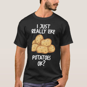 T-shirt J'Aime Vraiment Les Pommes De Terre Ok