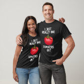 T-shirt J'Aime Vraiment Les Tomates Ok (Unisexe)