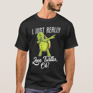 T-shirt J'Aime Vraiment Les Tortues