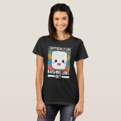 T-shirt J'Aime Vraiment Marshmallow Ok Campfire Roastin (Devant entier)