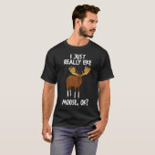 T-shirt J'Aime Vraiment Moose Ok (Devant entier)