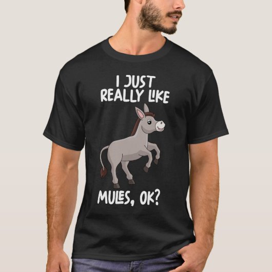 T-shirt J'Aime Vraiment MULES Ok (Devant)
