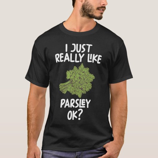 T-shirt J'Aime Vraiment Parsley Ok (Devant)