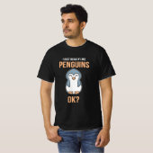 T-shirt J'Aime Vraiment Penguin (Devant entier)