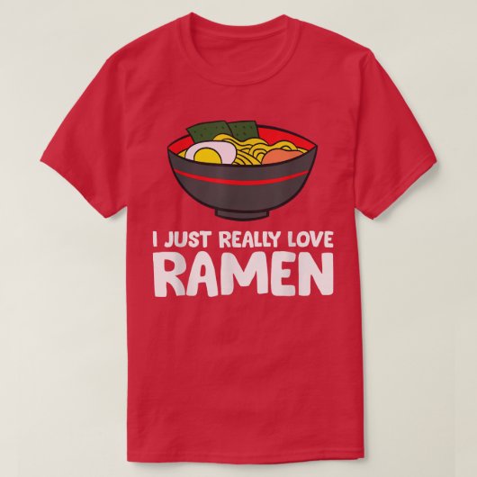 T-shirt J'Aime Vraiment Ramen449 (Design devant)
