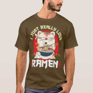 T-shirt J'Aime Vraiment Ramen Ramen Fan
