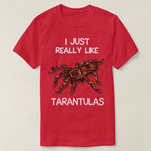 T-shirt J'Aime Vraiment Tarantulas (Design devant)