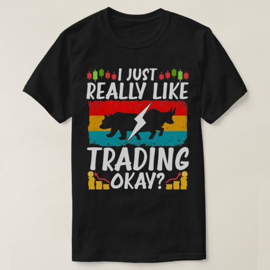 T-shirt J'Aime Vraiment Trader 1 (Design devant)