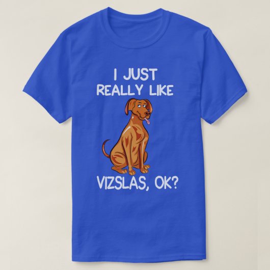T-shirt J'Aime Vraiment Vizslas (Design devant)