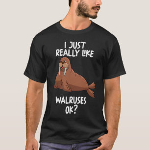 T-shirt J'Aime Vraiment Walruses Ok