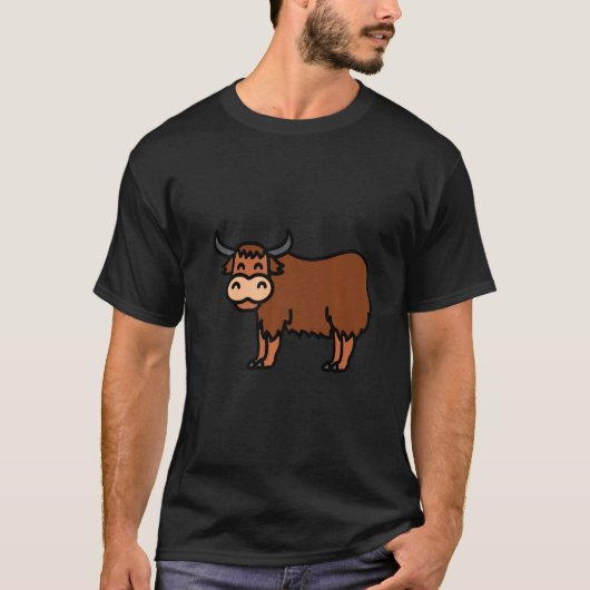 T-shirt J'Aime Vraiment Yaks Yak (Devant)
