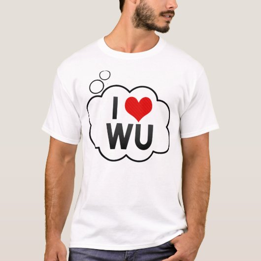 T-shirt J'aime WU (Devant)