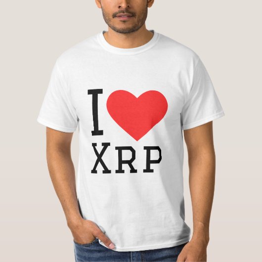 T-shirt J'aime Xrp (Devant)