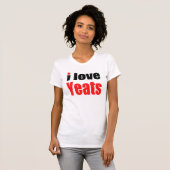 T-shirt J'aime Yeats (Devant entier)