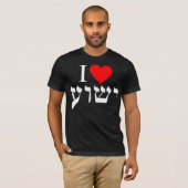 T-shirt J'aime Yeshua (Devant entier)