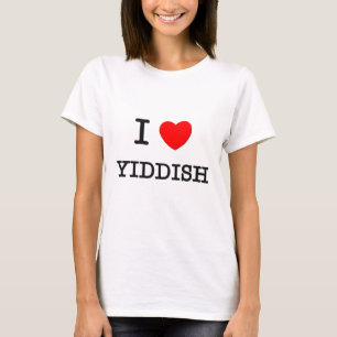 T-shirt J'aime Yiddish