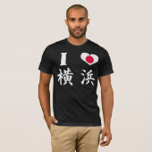 T-shirt J'aime YOKOHAMA (Devant entier)