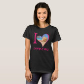 T-shirt J'aime Zakynthos Grece (Devant entier)
