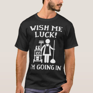 T-shirt J'aimerais avoir de la chance Je vais dans la nouv