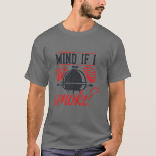 T-shirt J'Aimerais Fumer   Funny BBBQ Smoker