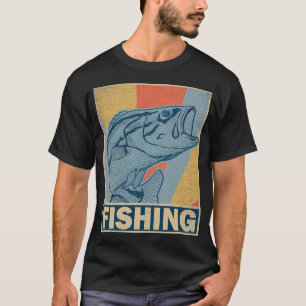 T-shirt J'aimerais mieux pêcher Cadeau de sport rétro en d