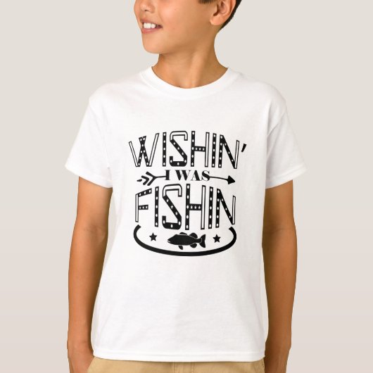 T-shirt J'Aimerais Pêcher (Devant)
