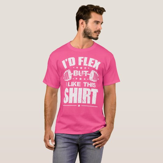 T-shirt J'Aimerais Que Cette Chemise Bodybuilding Gym Wo (Devant entier)