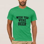 T-shirt j'aimerais que vous soyez bière irish st. patrick' (Devant)