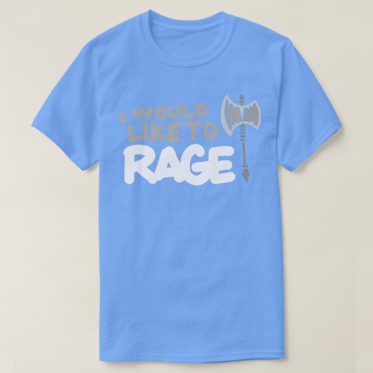 T-shirt J'Aimerais Rage (Design devant)