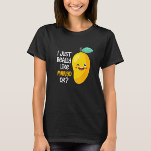 T-shirt J'Aimerais Vraiment Mango Ok Fruit Summer Mango