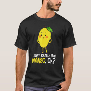 T-shirt J'Aimerais Vraiment Mango Ok Fruit Summer Mango 1