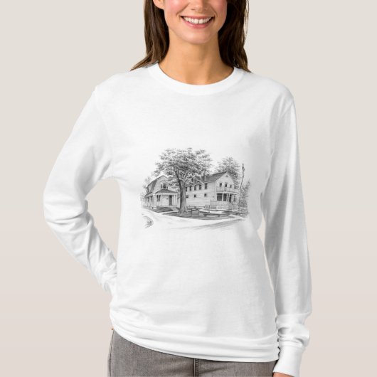 T-shirt Jaite Mill historique dans l'Ohio (CVNP) (Devant)