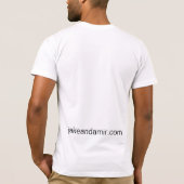 T-shirt Jake et Amir : Message textuels (pièce en t) (Dos)