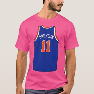 T-shirt Jalen Brunson New York Jersey Blue Qiangy