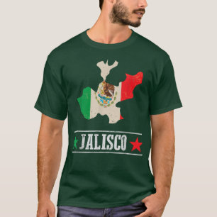 T-shirt Jalisco Meico Fiers Méican State Souvenir 