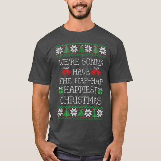 T-shirt J'allais avoir le haphap Noël le plus heureux
