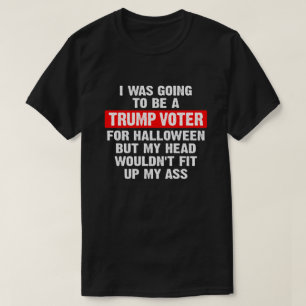 T-shirt J'allais être un votant pour Halloween T-Sh