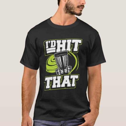 T-shirt J'allais frapper ce Buddy Player Pro Frisbee Profe (Devant)