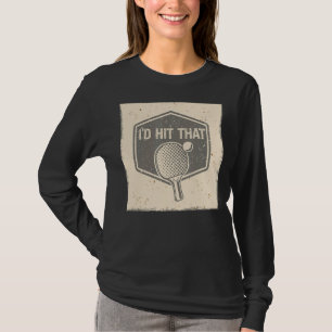 T-shirt J'Allais Frapper Et Écraser Cette Ball Game Sport